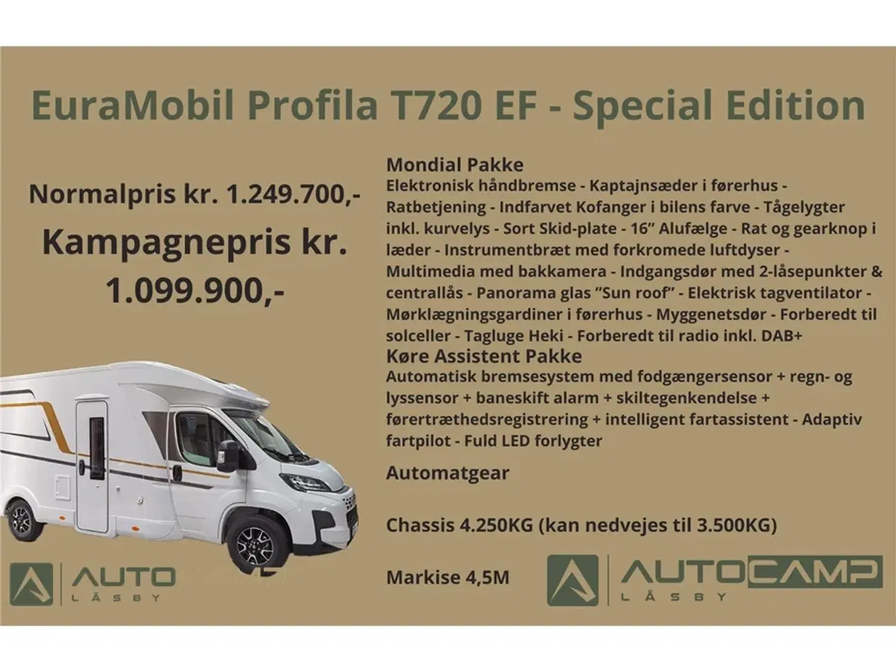 Billede 3 - 2026 - Euramobil Profila T 720 EF