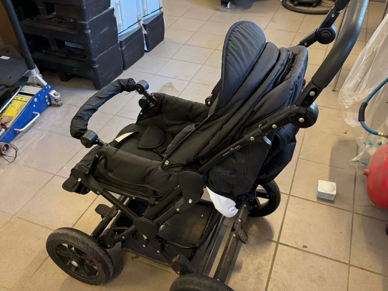 Billede 4 - Klapvogn med regnslag og forlæder