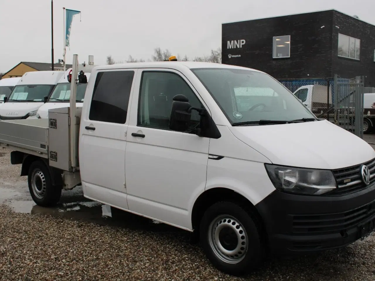 Billede 2 - VW Transporter 2,0 TDi 150 Db.Kab m/lad DSG