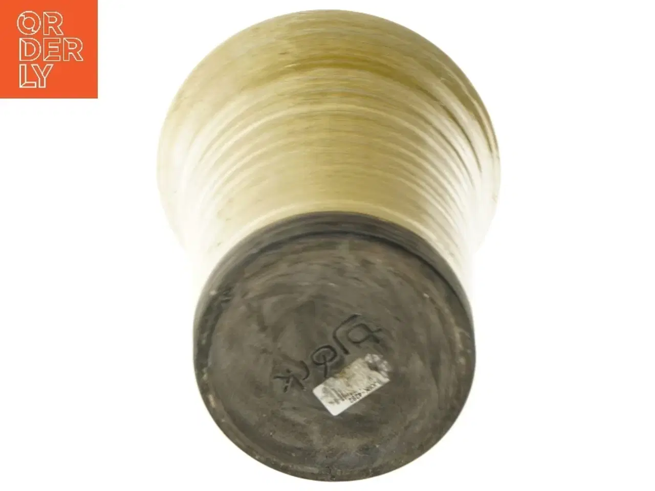 Billede 2 - Keramisk vase (str. Ø 18 cm længde 19 cm)