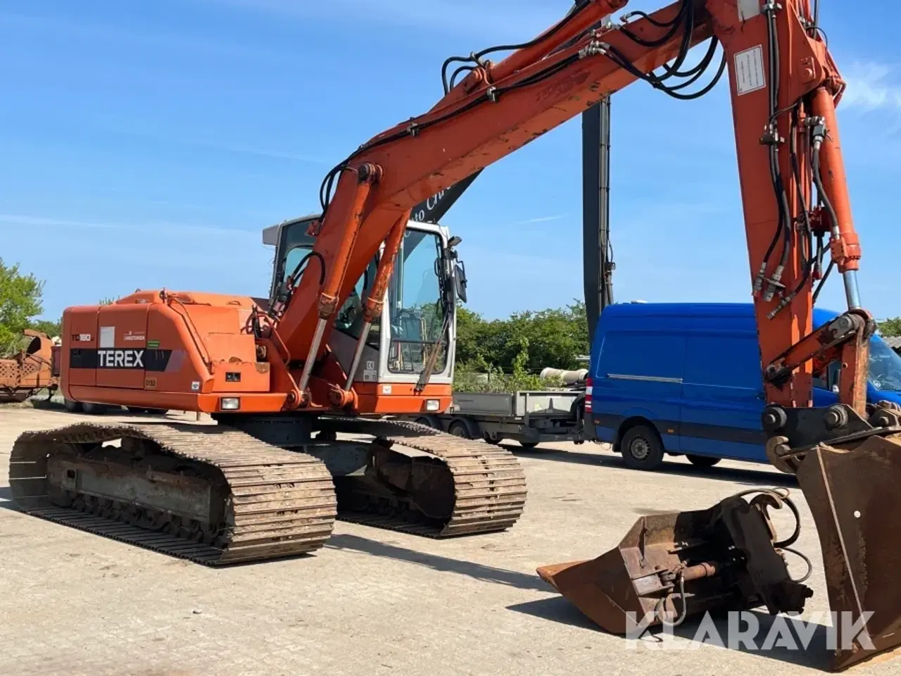 Billede 4 - Gravemaskine TEREX TC180LC