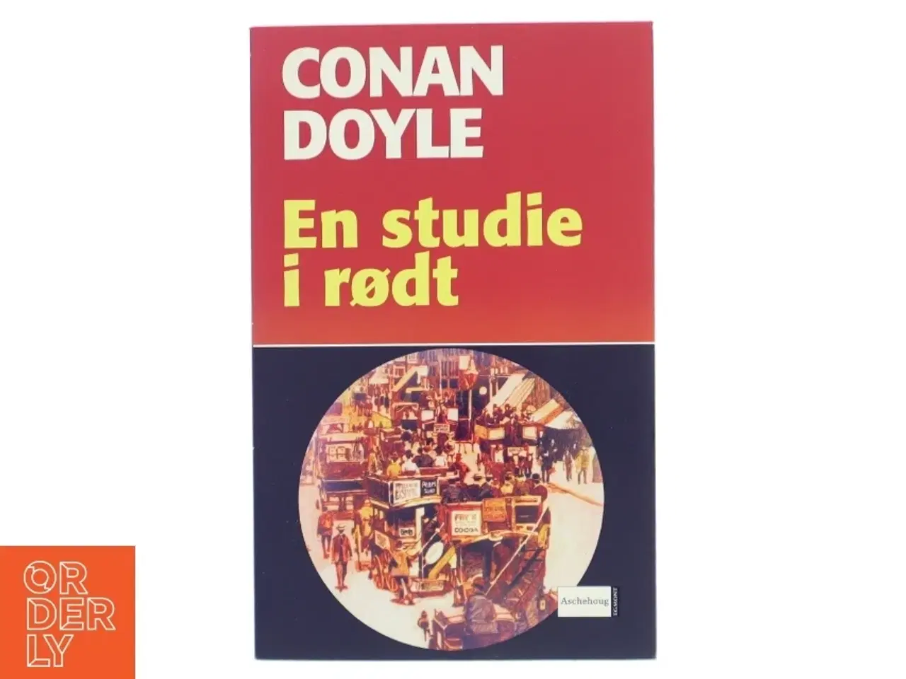 Billede 1 - Et studie i rødt (Ved Mette Wigh Tvermoes) af A. Conan Doyle (Bog)