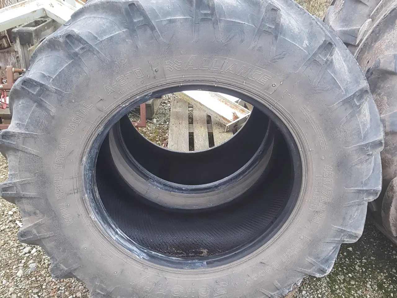 Billede 1 - Dæk 480/70r28 - 19.5r28