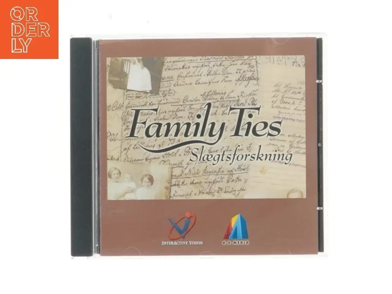 Billede 1 - CD-rom Family Ties Slægtsforskning