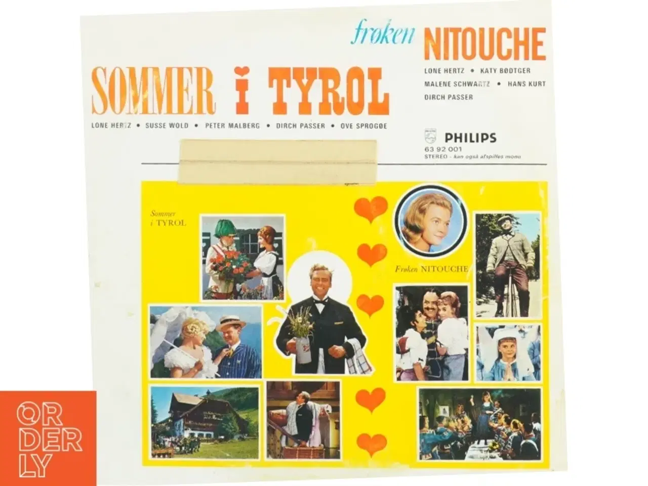 Billede 1 - Frøken Nitouche Sommer i Tyrol LP fra Philips (str. 31 x 31 cm)