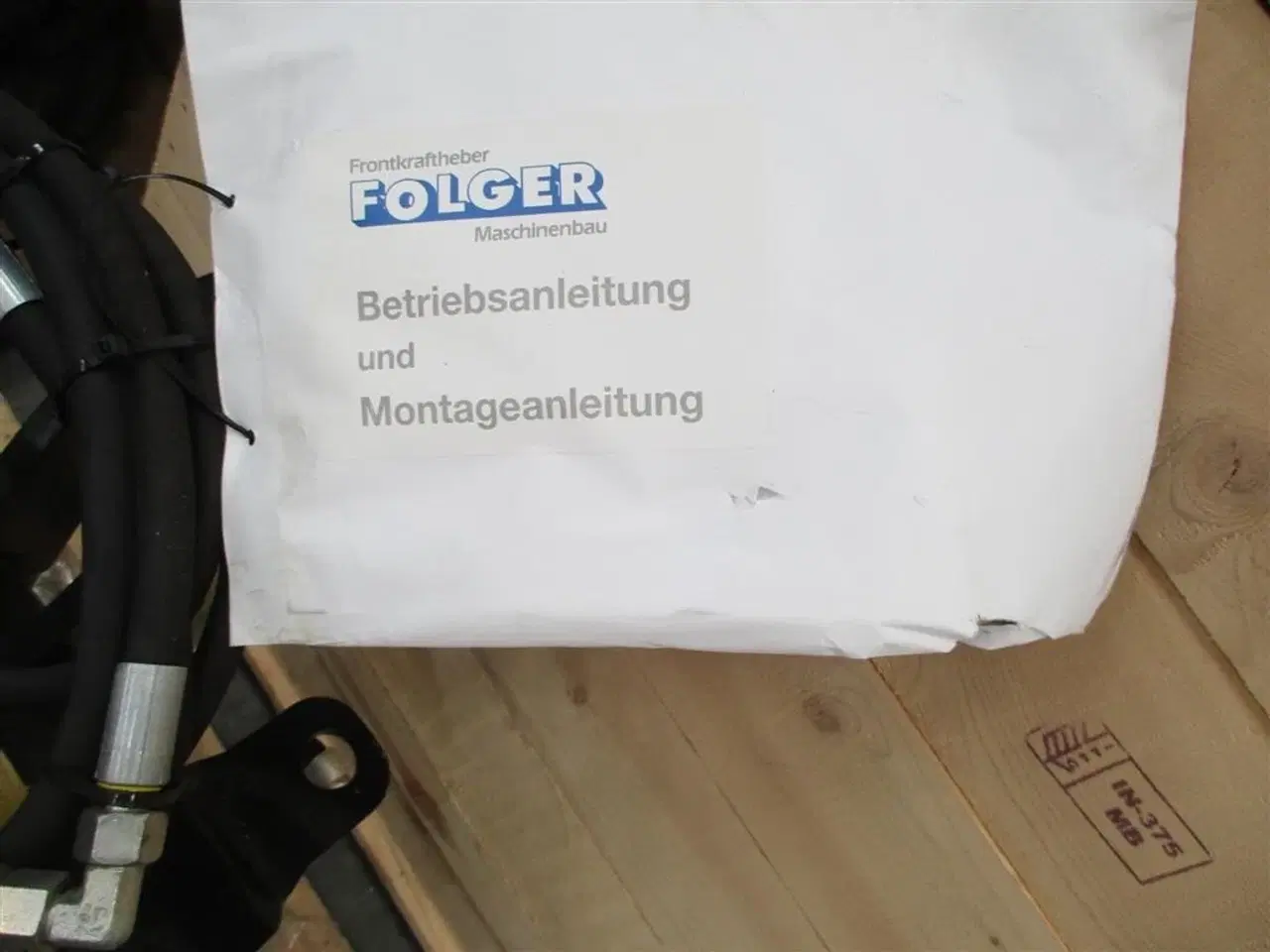 Billede 9 - - - - Folger 1800kg frontlift og Folger front PTO med 1000omd