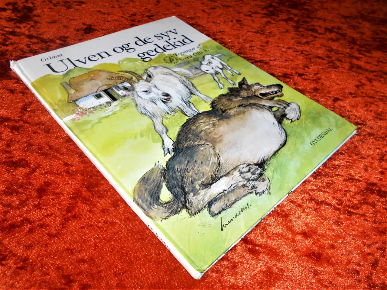 Billede 1 - Ulven og de syv gedekid, Grimm,