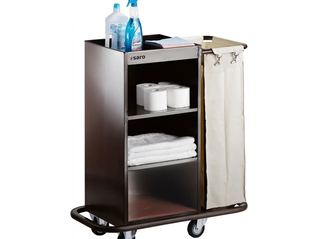 Billede 1 - Professionel Stuevogn / Hotelvogn i Stål (AF 260)