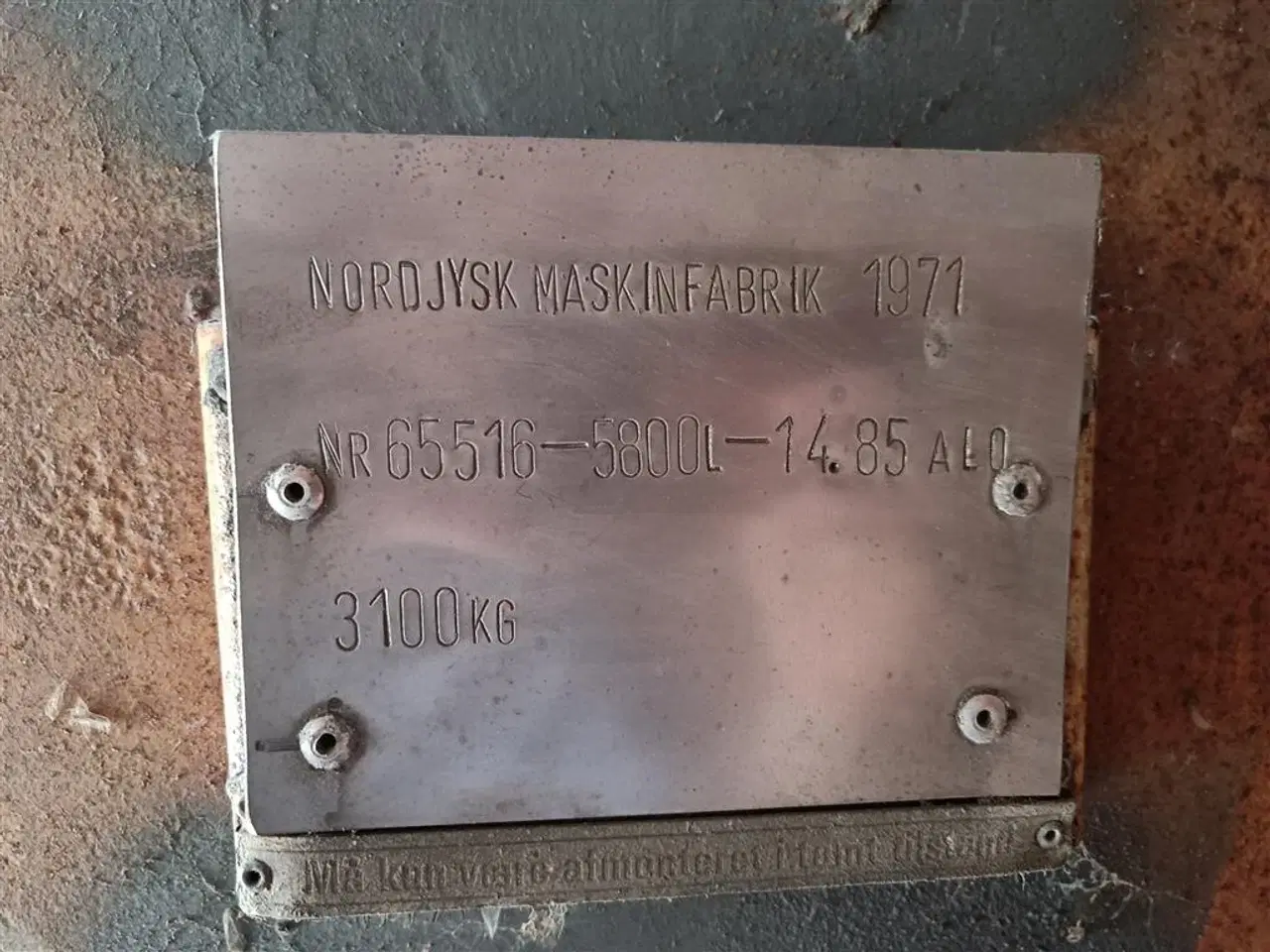 Billede 4 - - - - Ammoniak tankvogn ca. 3 tons