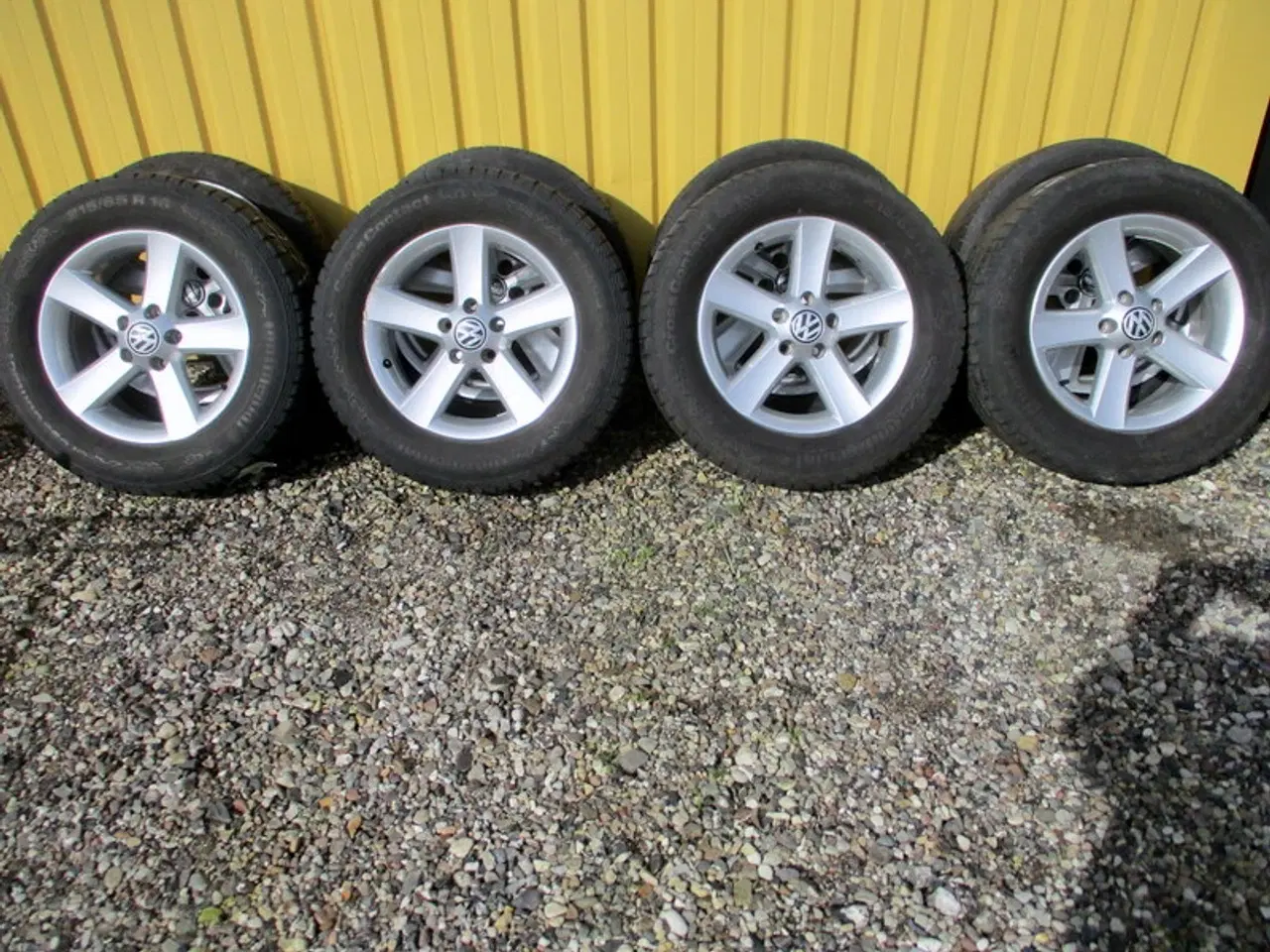 Billede 1 - 16" orig. VW Borbet 5X112 ET33 215/65/16" vinterdæ