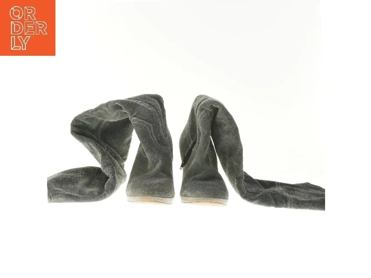 Billede 3 - Overknee støvler med høj hæl fra Ubestemt (str. sål: 24 cm)