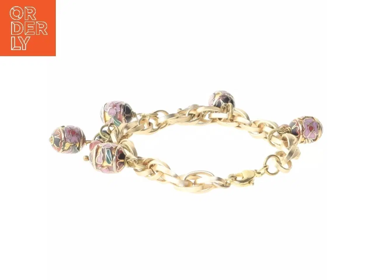 Billede 3 - Armbånd med vedhæng (str. 18 cm)