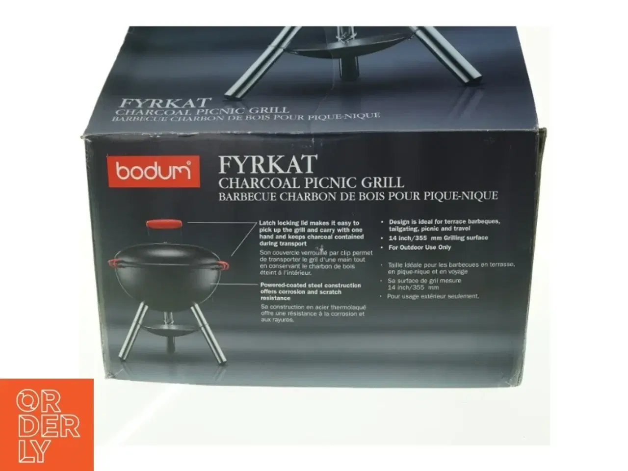 Billede 1 - Grill transportabel Bodum Fyrkat Kulgrill