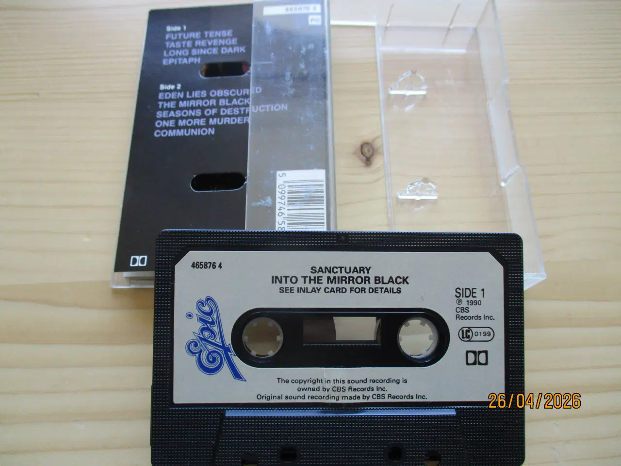 Billede 3 - Sanctuary - Into the mirror Black + MC + Metal +