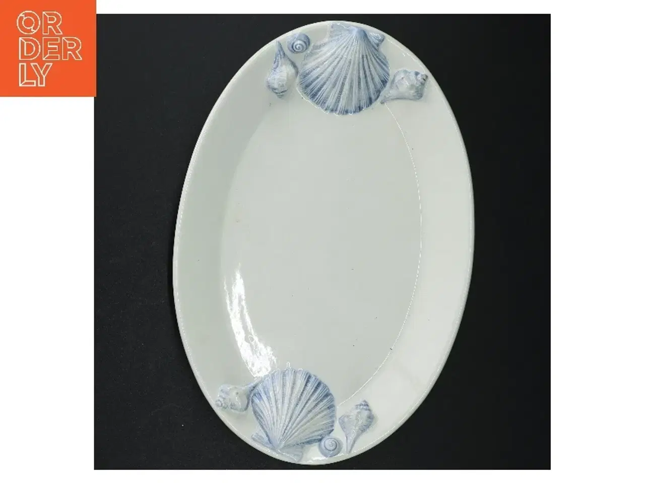 Billede 2 - Dekorativt fiskefad (str. 30 x 20 cm)