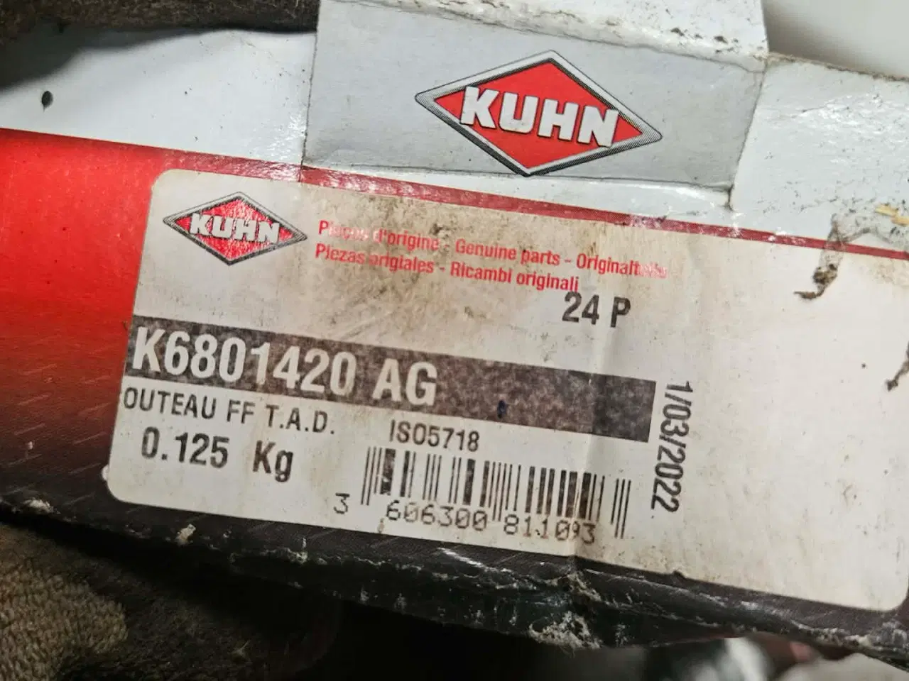 Billede 7 - Reservedele til Kuhn FC skårlægger
