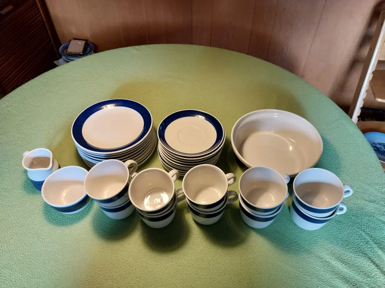 Billede 2 - Blå Koka kopper,skål,kaffekande,mælkekande m.m.