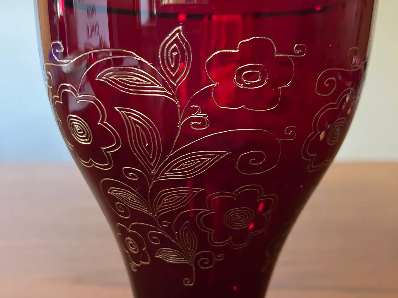 Billede 1 - Røde vin- og likørglas 49 stk.!