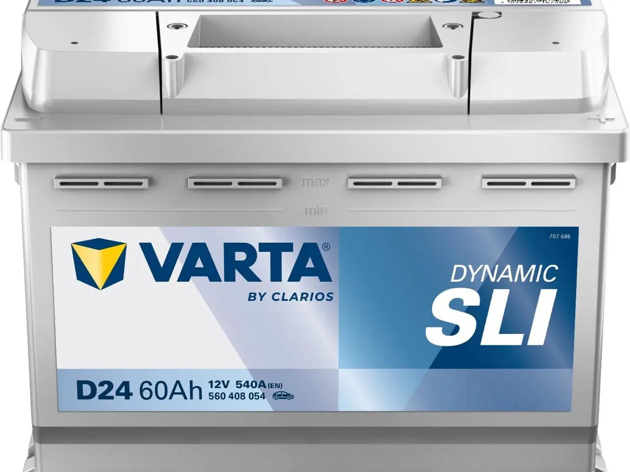 Billede 2 - Nyt Varta D24 Blue Dynamic Bilbatteri 12V 60Ah