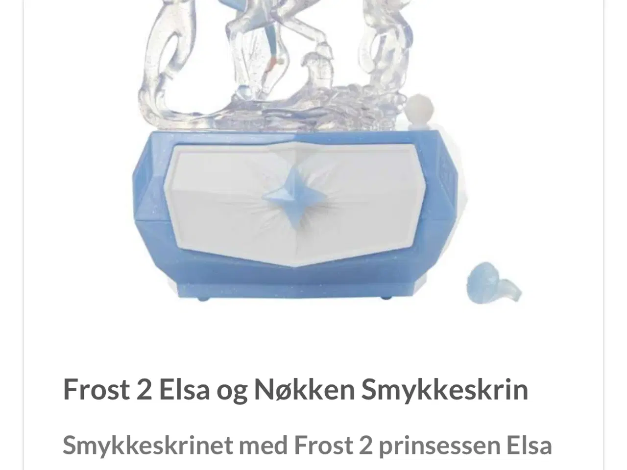 Billede 1 - Disney Frost smykkeskrin med hest