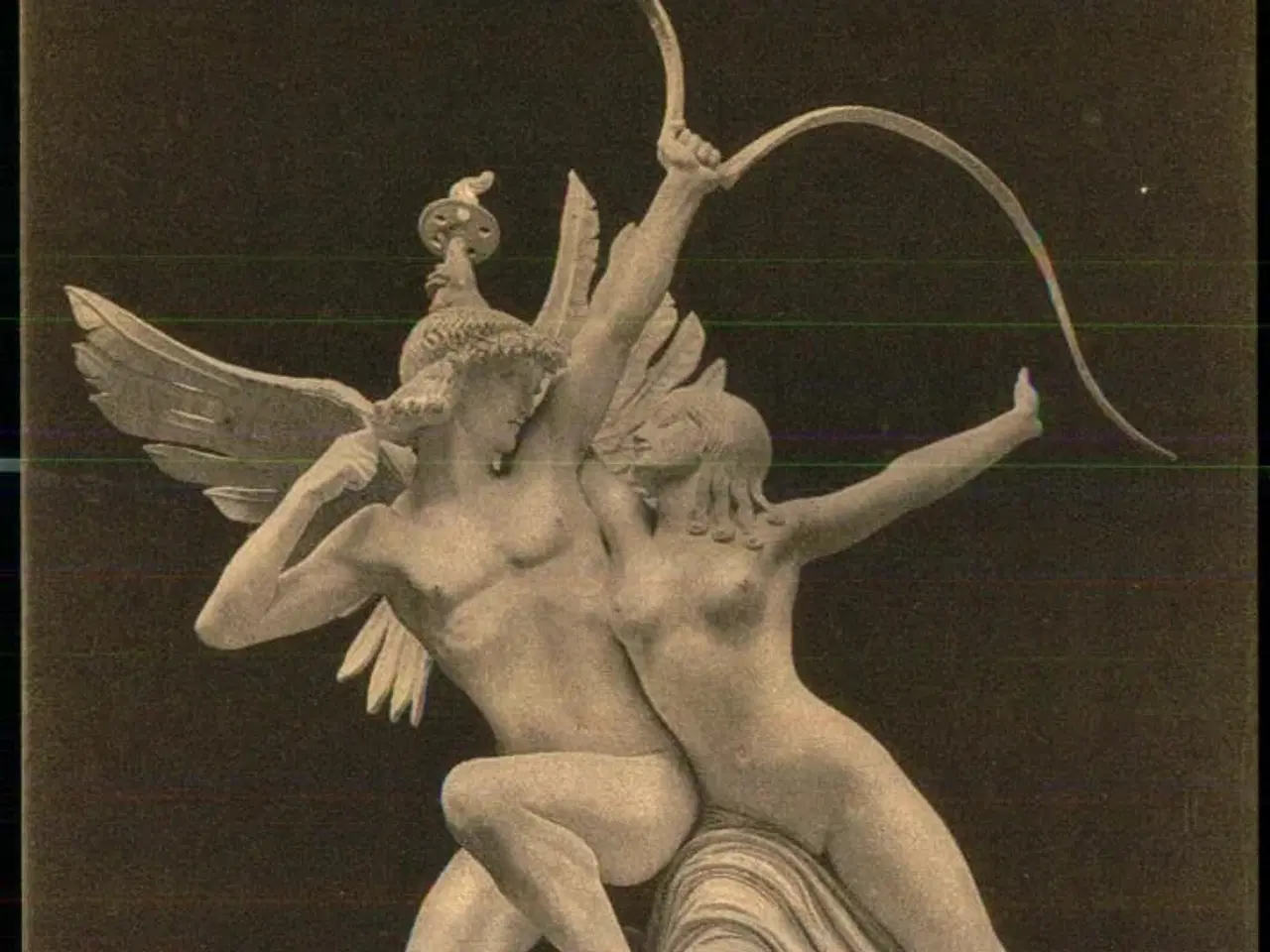 Billede 1 - Musæet ved Kildekrog - Rudolf Tegner - Eros forlader Psyke - Nordisk Kunst u/n - Ubrugt
