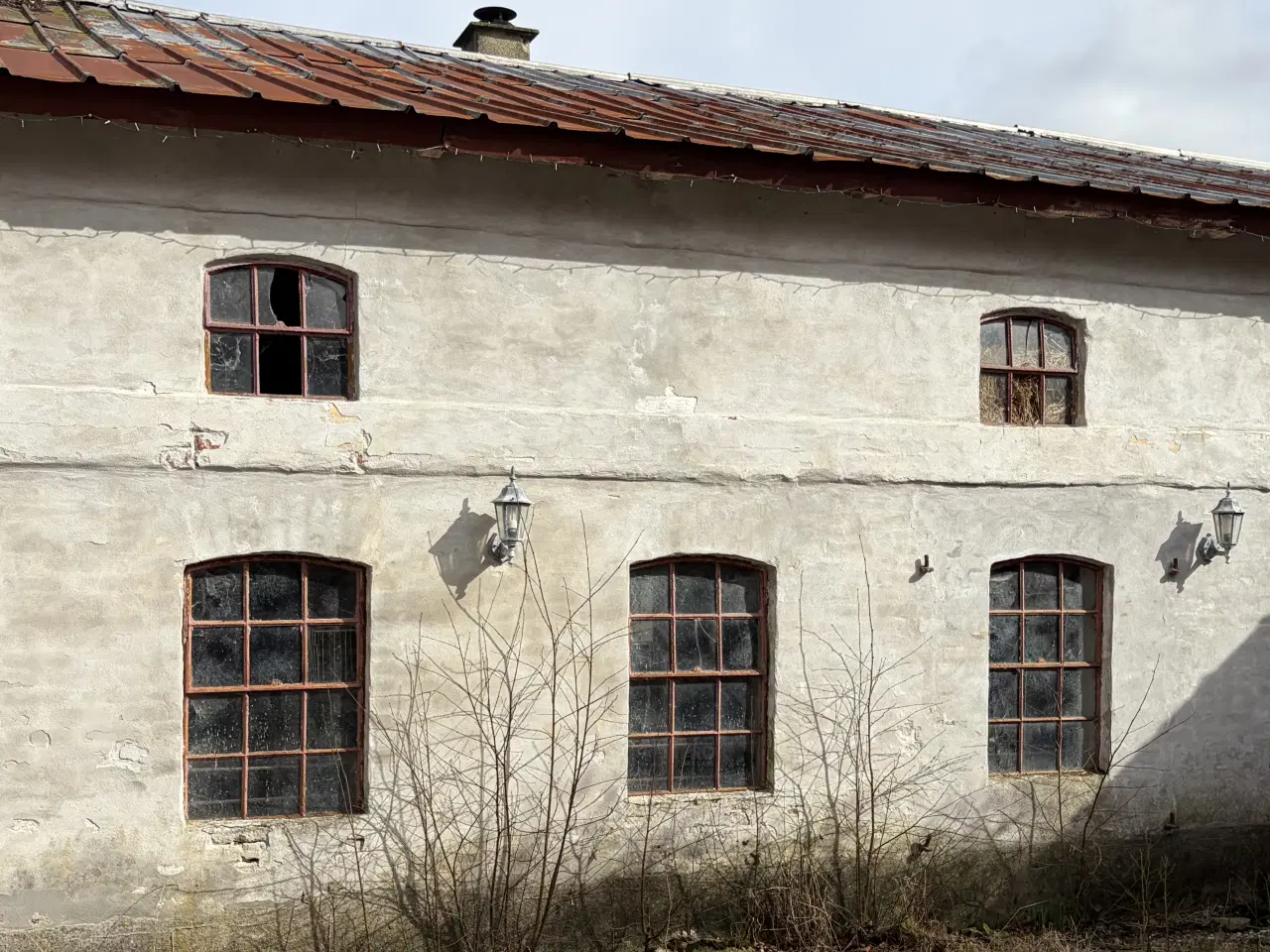 Billede 3 - Støbejern sprossede staldvinduer