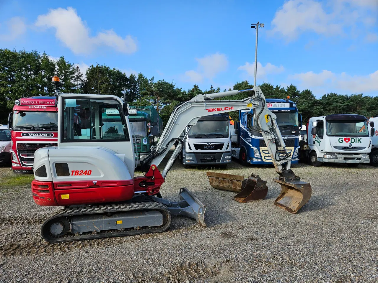 Billede 6 - Takeuchi TB 240 //3 Skovle//