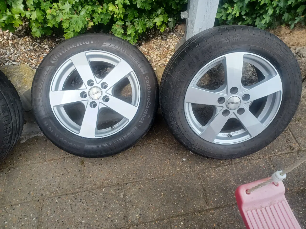 Billede 4 - Renault alufælge med sommerdæk.