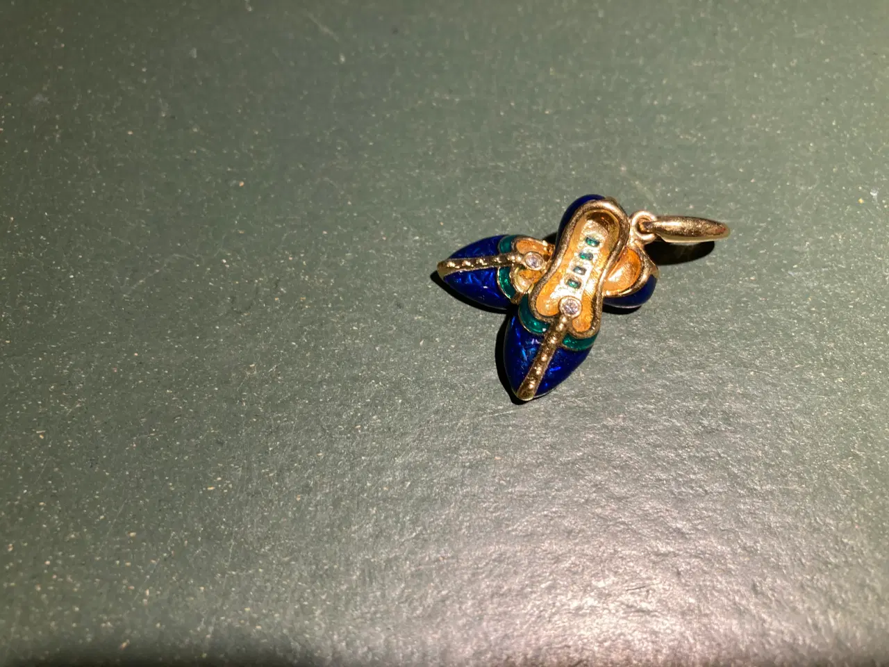 Billede 3 - hjertevedhæng med lang kæde