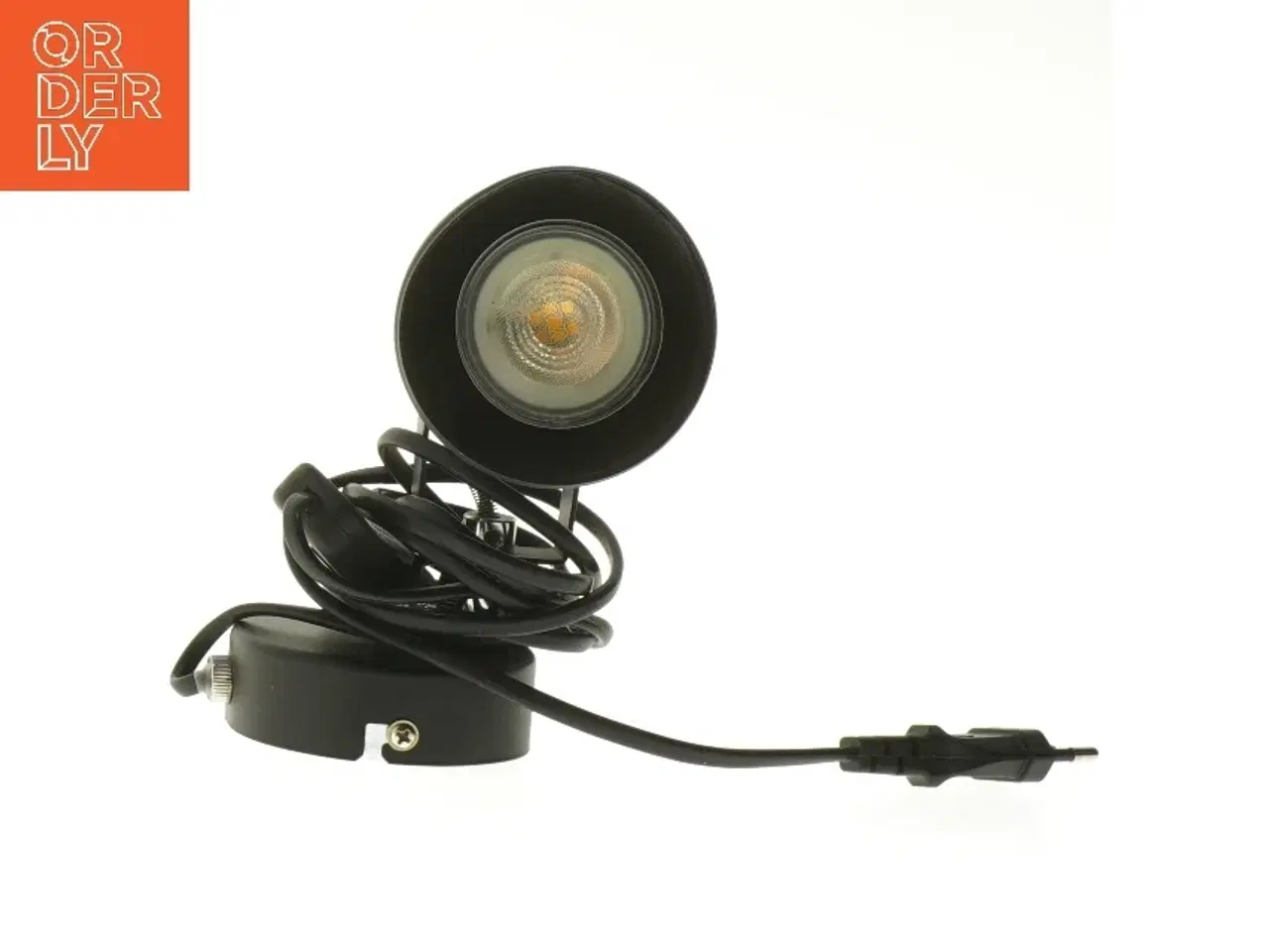 Billede 2 - Sort spotlampe (str. 18 cm)