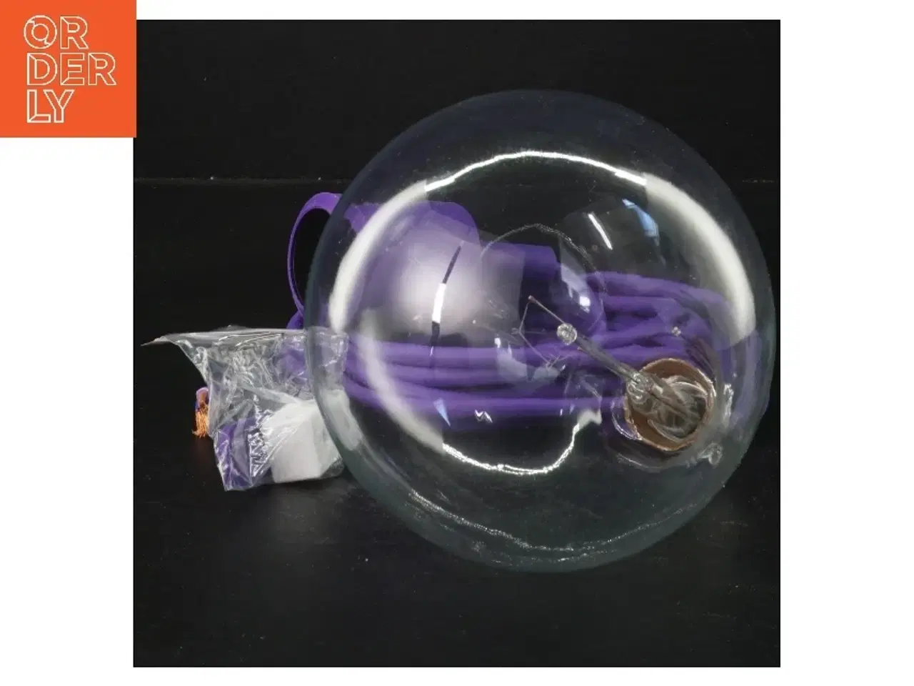 Billede 3 - Muuto E27 pendellampe i lilla fra Muuto (str. 18 cm)