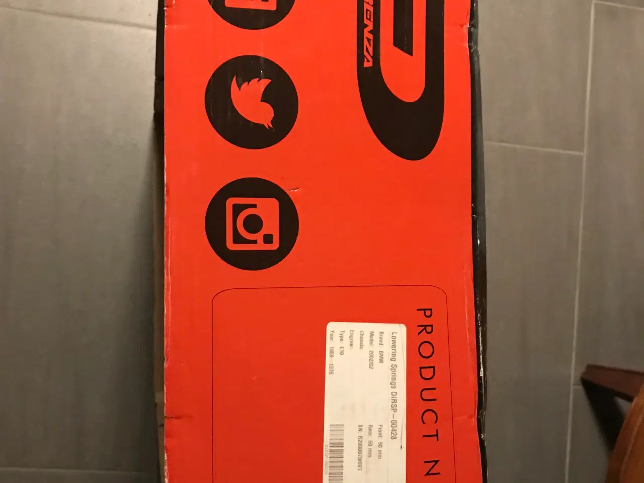 Billede 2 - Sænkningsfjedre til BMW 2002 E10