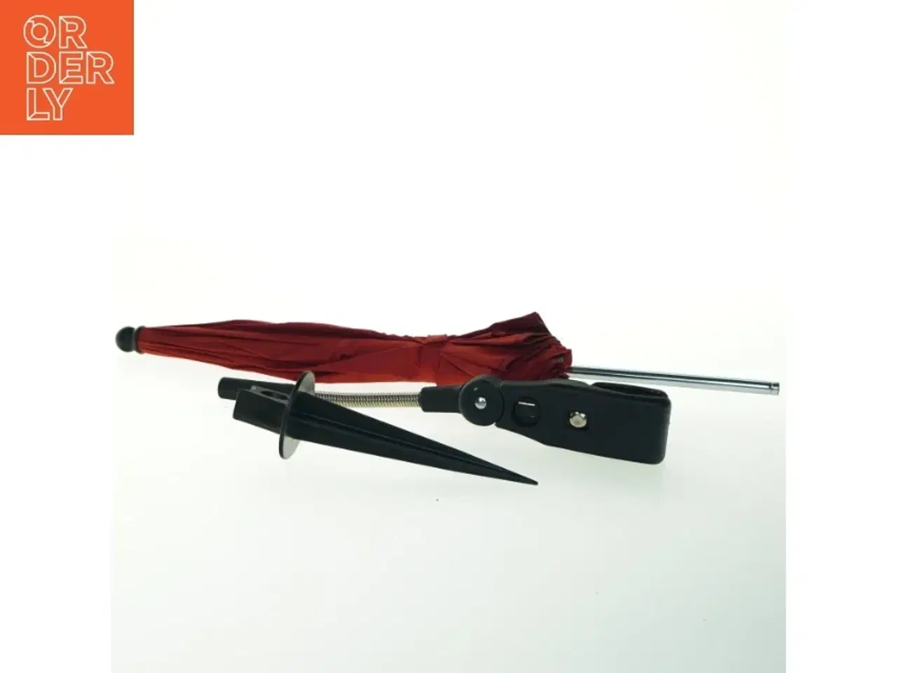 Billede 3 - Parasol med holder (str. 53x10 cm)