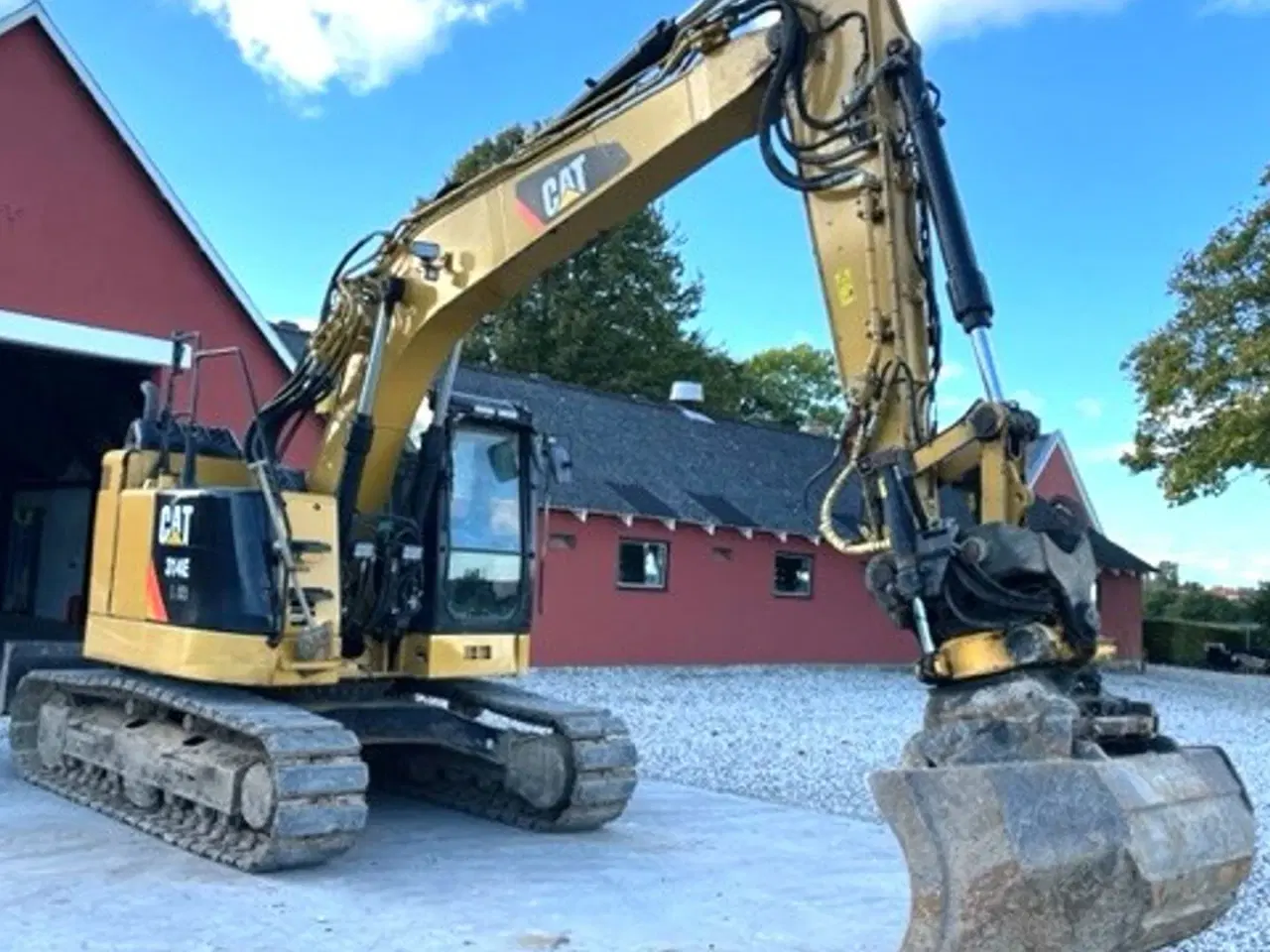 Billede 2 - Caterpillar 314 ELCR / rotortilt og trimble / 6700 timer