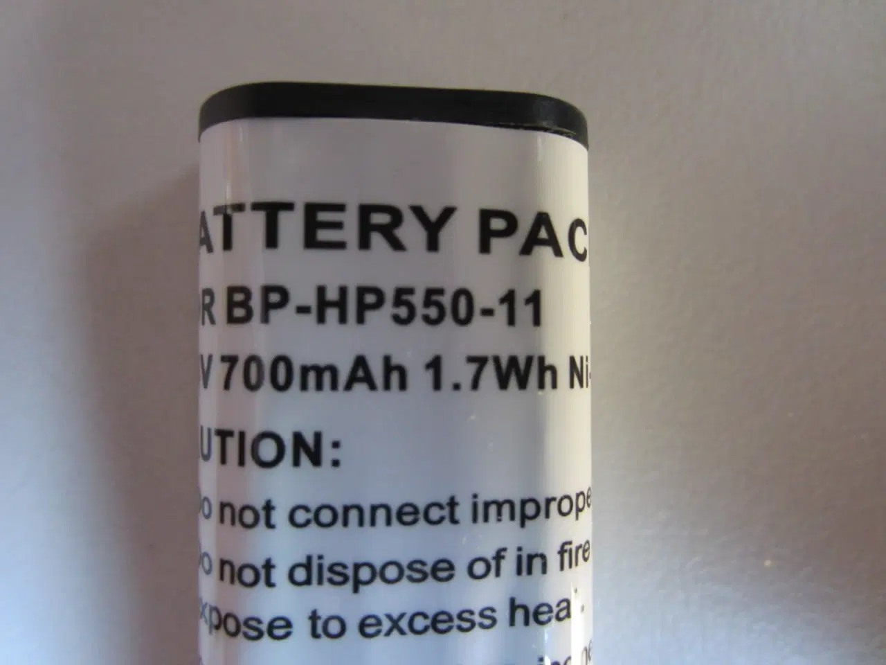 Billede 1 - BP-HP550-11 Ni-MH batteri 2.4 V 700mAh 1.7Wh
