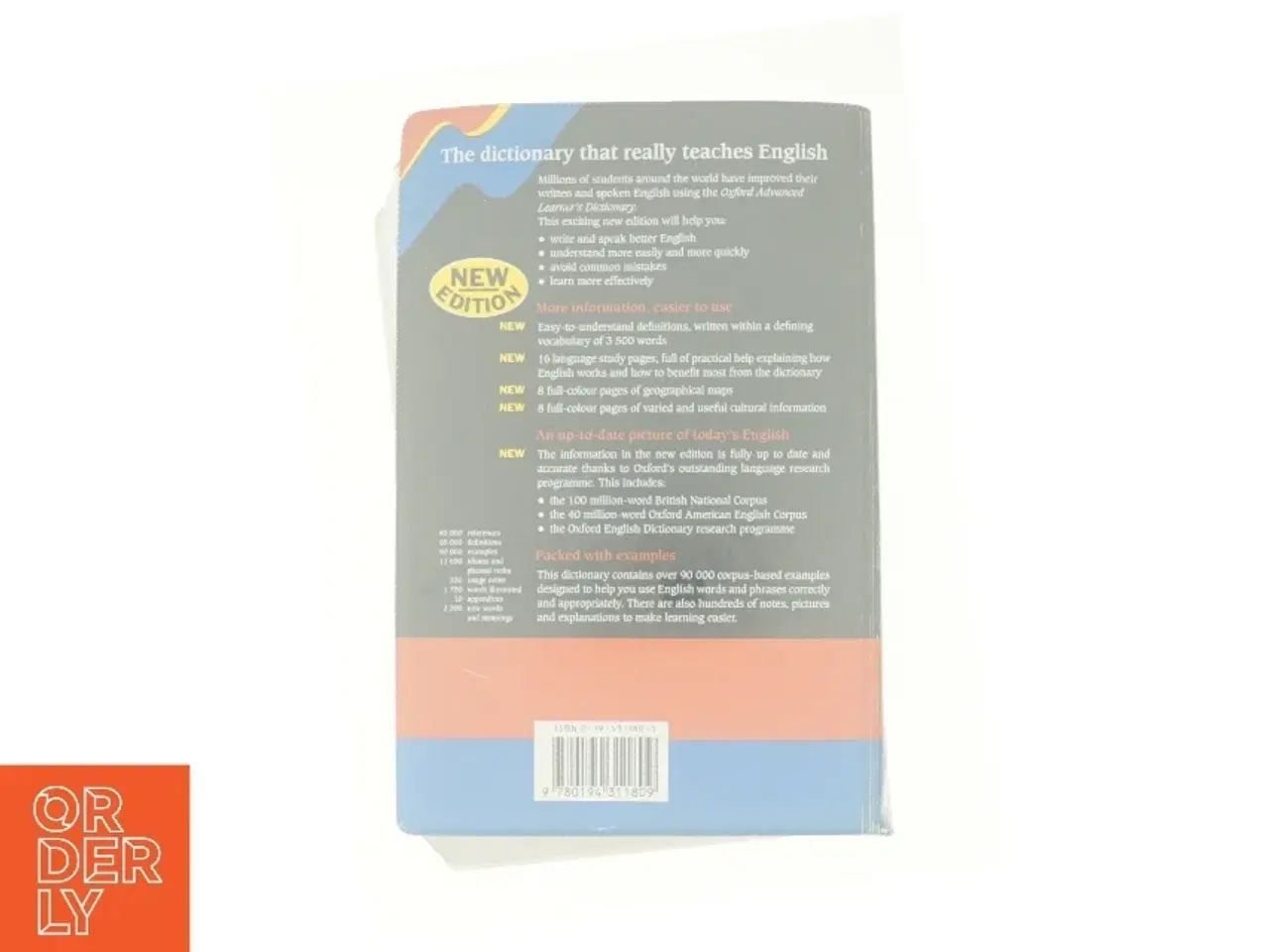 Billede 3 - Oxford advanced learner&#39;s dictionary of current English (Bog)