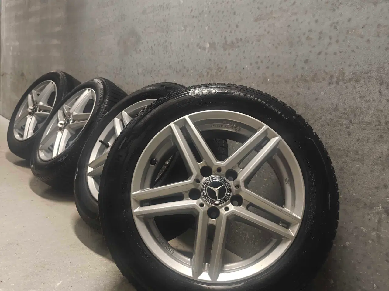 Billede 4 - Vinterdæk Mercedes 5x112 - 205/55R16