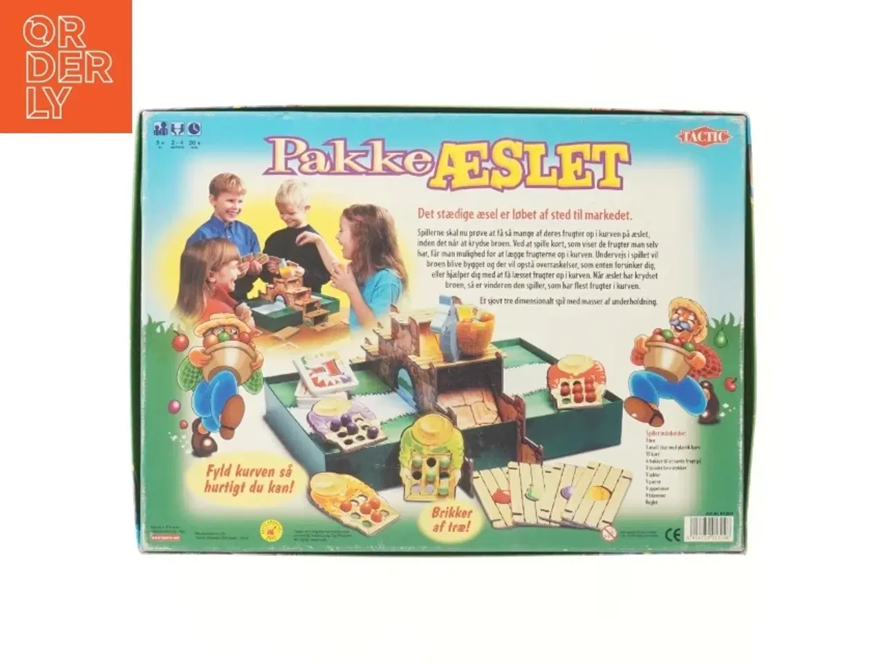 Billede 2 - Pakke Æslet brætspil fra Tactic (str. 37,5x27 cm)