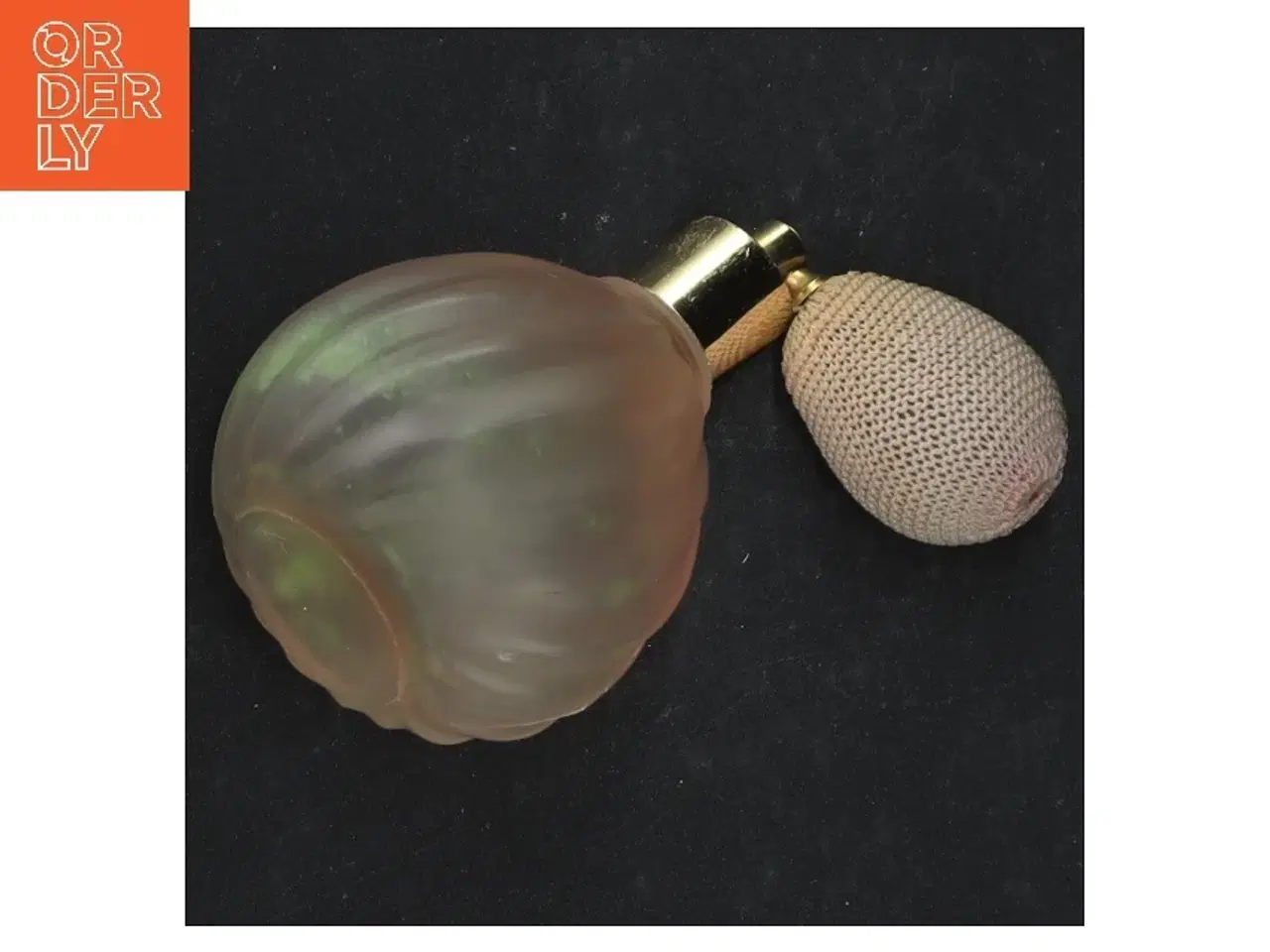 Billede 3 - Vintage glas parfumeflaske (str. 10 cm)