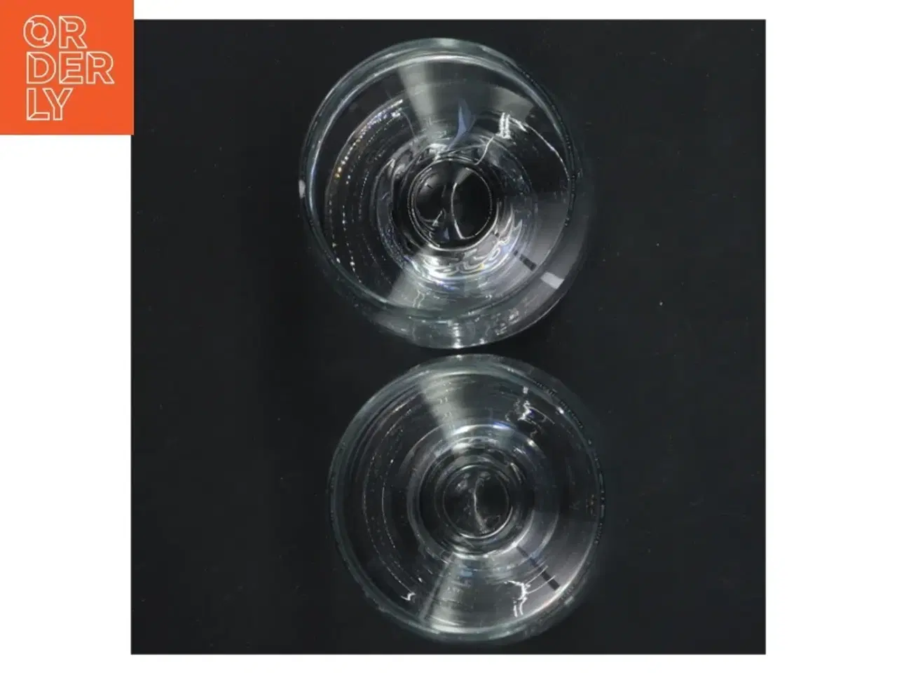 Billede 2 - Sæt med to glas (str. Ø 6x11,5 cm)