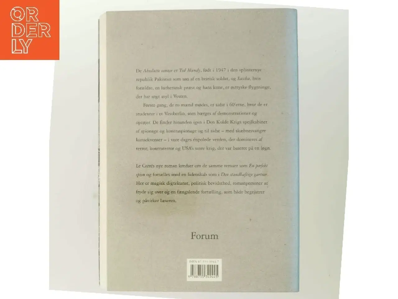 Billede 3 - Absolutte venner af John Le Carré (Bog)