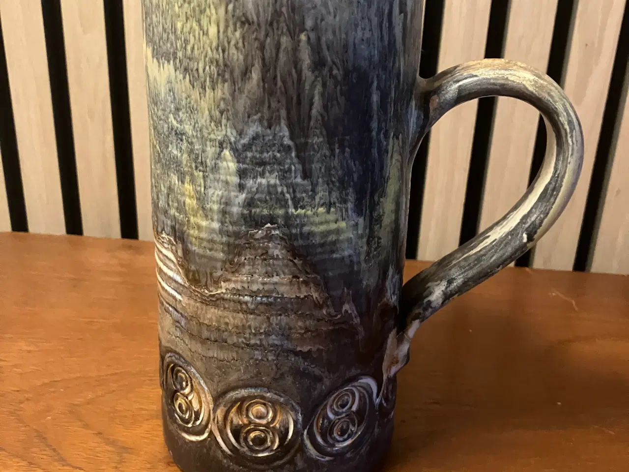 Billede 2 - Keramik vase af Birte Vedel Howard i flotte farver