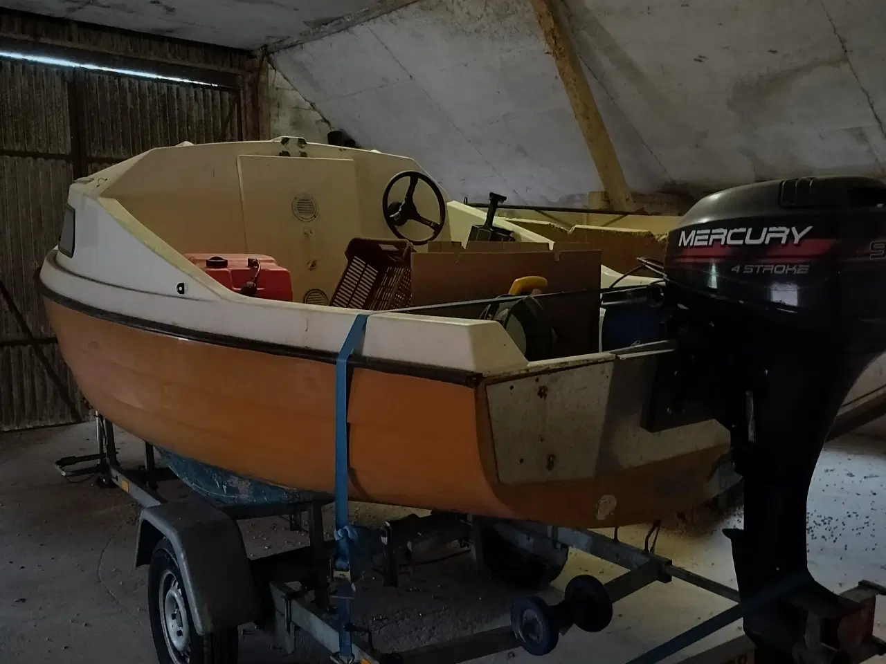 Billede 4 - Kabinebåd med trailer