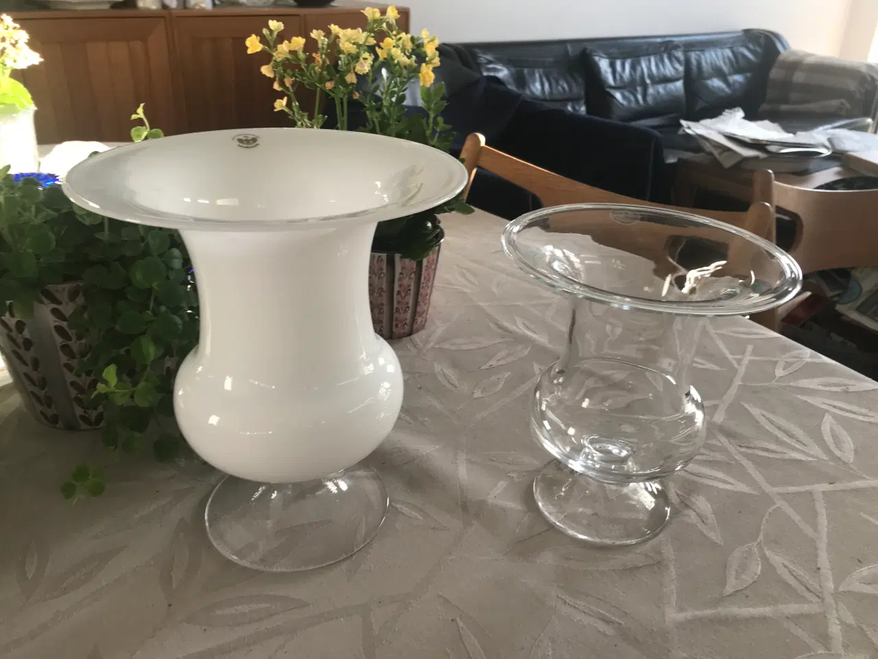 Billede 1 - Old English vaser og blomsterskåle, Holmegaard