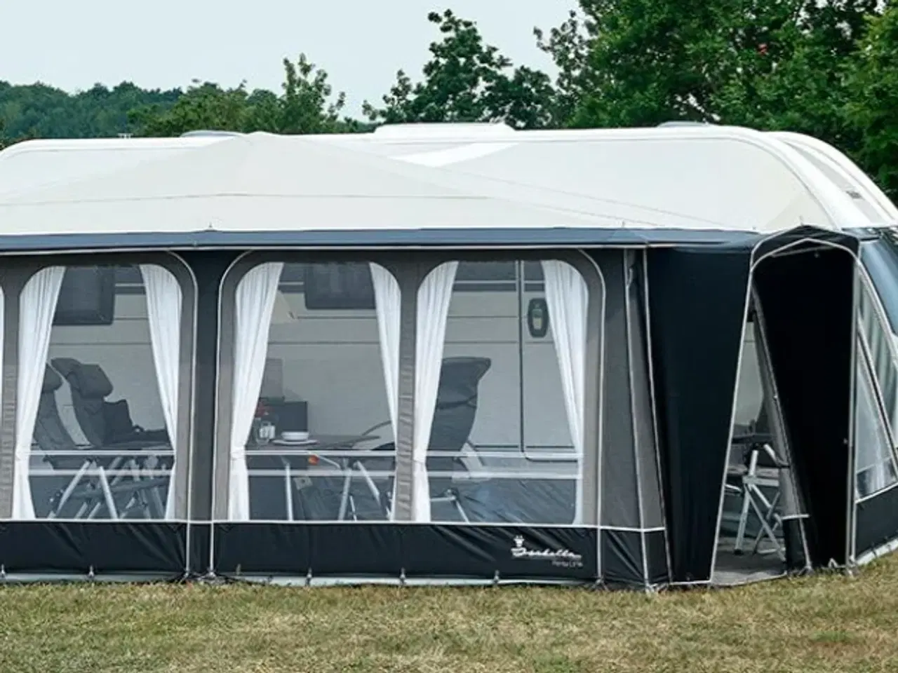 Billede 1 - Fortelt med A-mål 12 meter