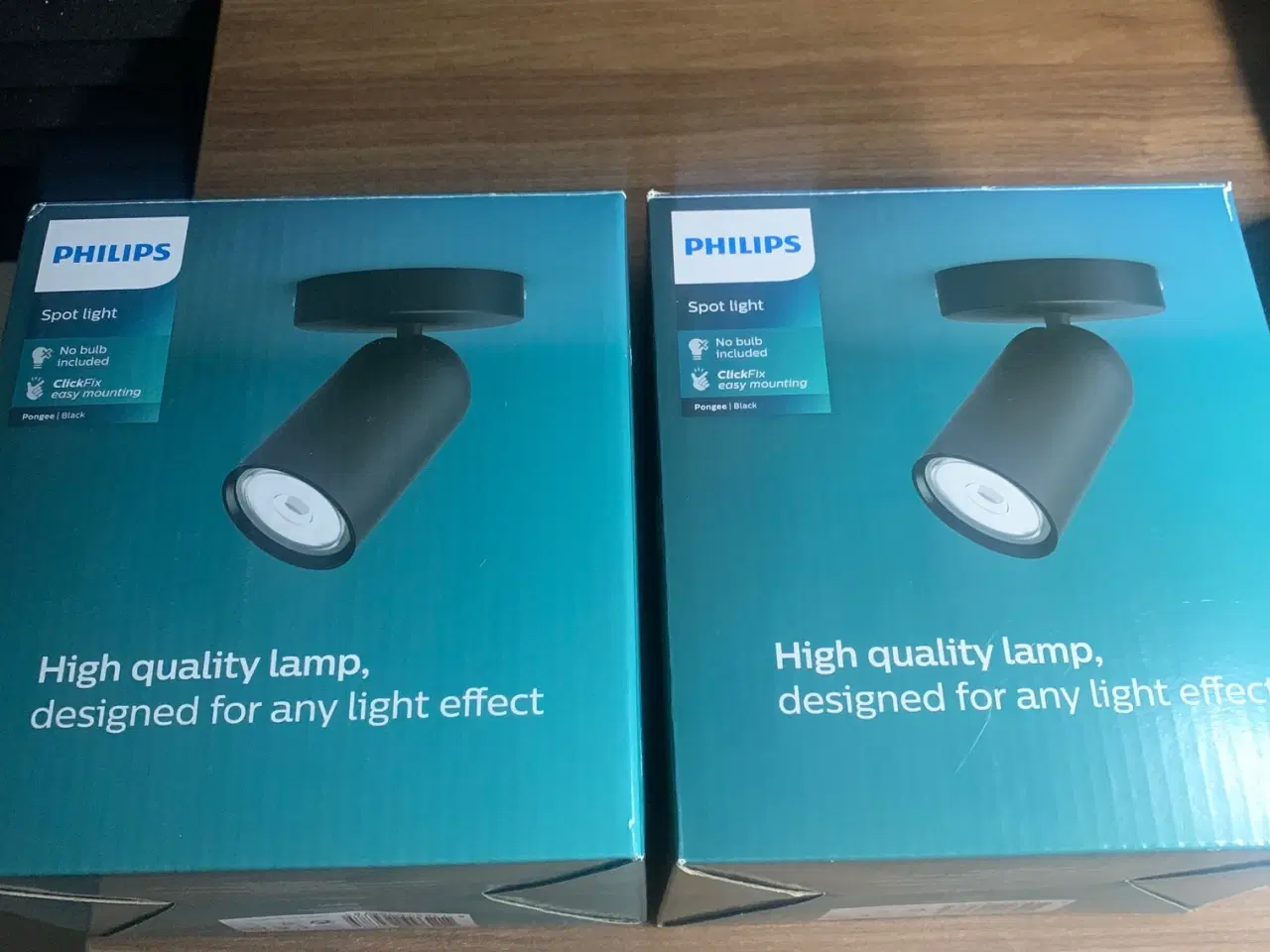 Billede 1 - Philips spotlamper i sort