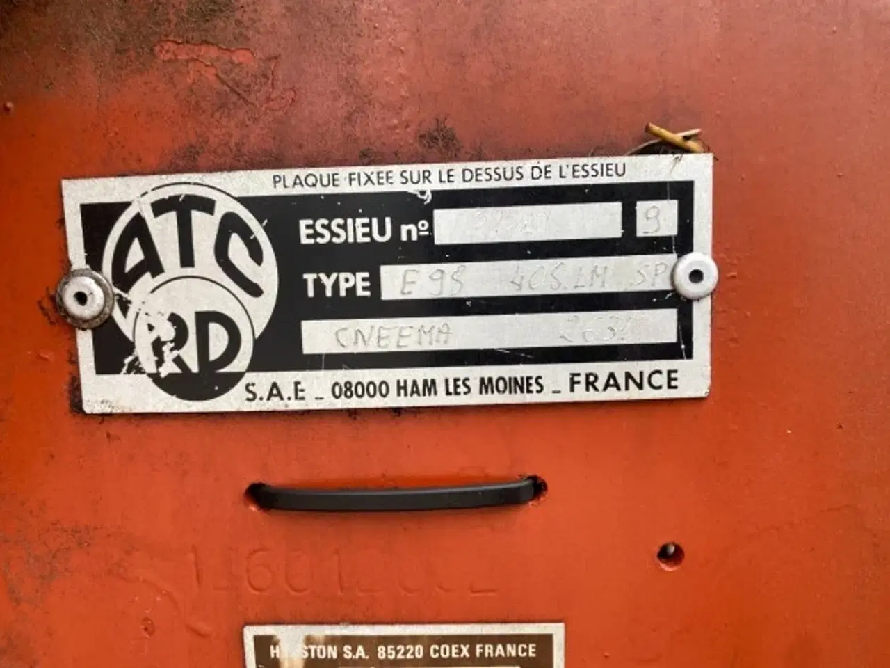 Billede 16 - Hesston 4800 (Sælges i dele/For parts)