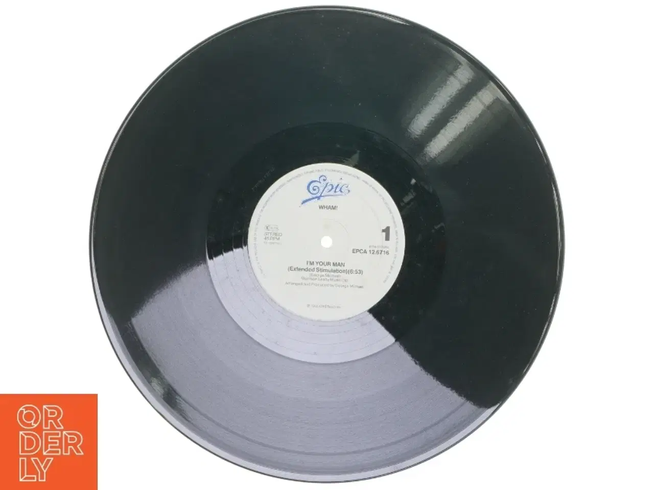 Billede 3 - Wham! - I&#39;m Your Man Maxi Single LP fra Epic