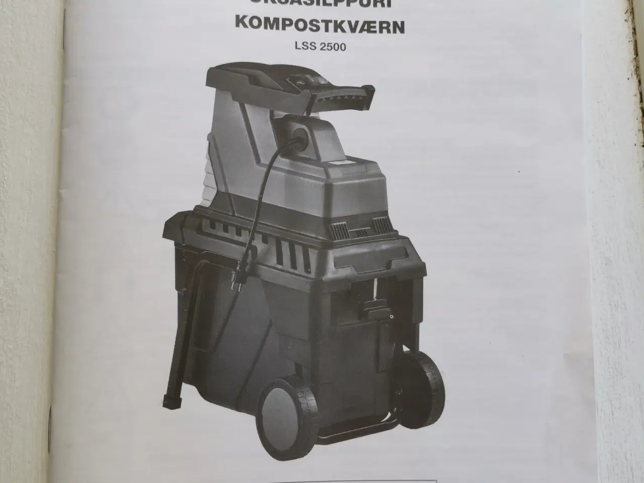Billede 7 - Kompostkværn, Biltema LSS 2500