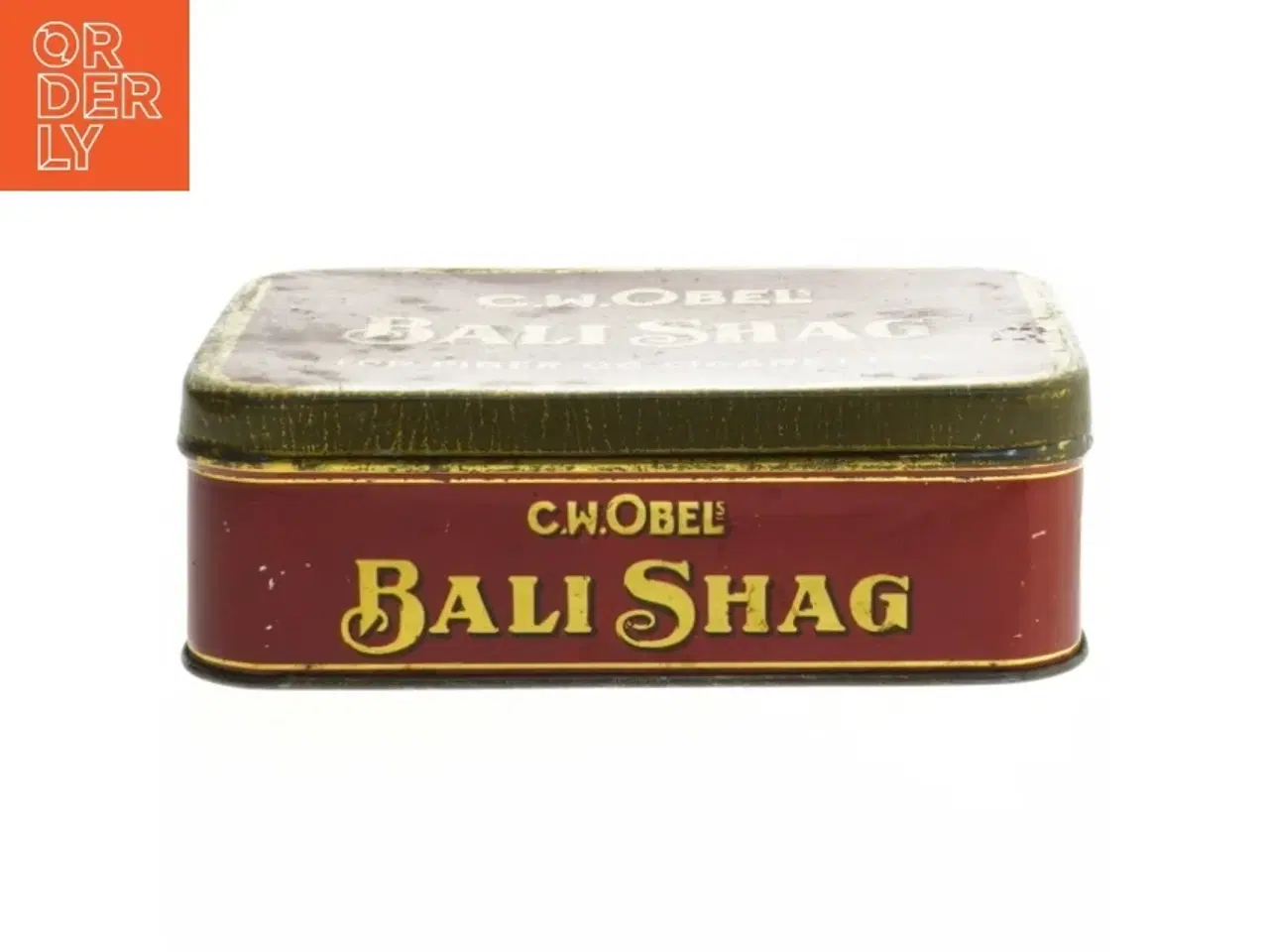 Billede 1 - Tobaksdåse C.W. Obel Bali Shag fra C.W. Obel (str. 16x12 cm)